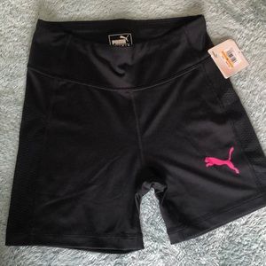 NWT puma biker shorts